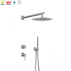 YC-316IS006S Juego de ducha empotrada Grifo/mezclador de ducha de pared de acero inoxidable 316 L