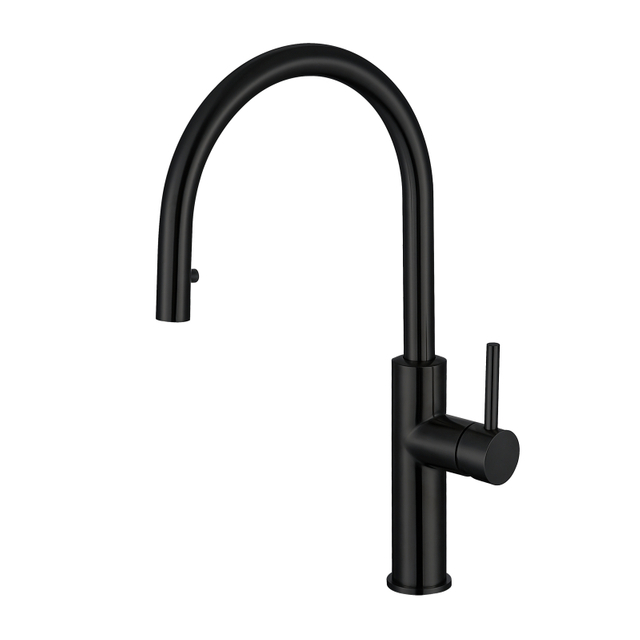 Ycfaucet Grifos de cocina ocultos de acero inoxidable 304, grifo abatible para fregadero de cocina