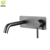 304 grifos de montaje en pared sin plomo de acero inoxidable para grifo de lavabo de baño