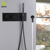 Baño de acero inoxidable 304 Mezclador de agua fría y caliente en la pared Ducha Grifo de baño y ducha