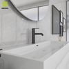2021 nuevo producto 304 grifo de lavabo de baño mixto frío caliente de acero inoxidable