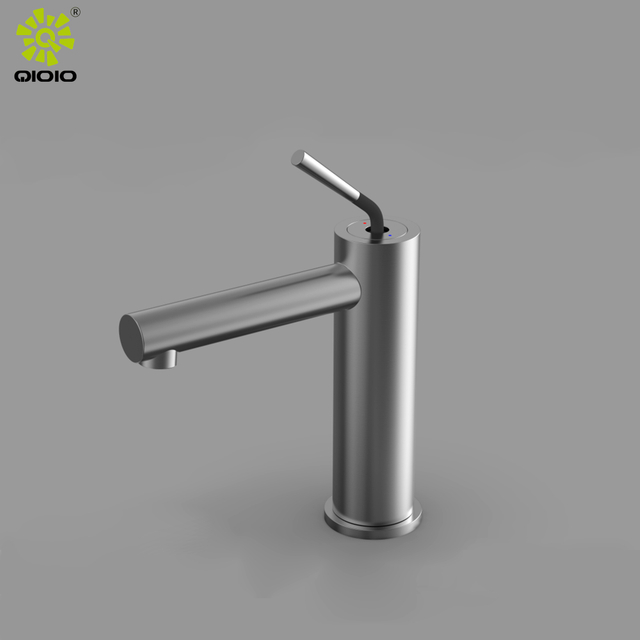 2021 nuevo producto 304 grifos de lavabo de baño mezclados en frío caliente de acero inoxidable