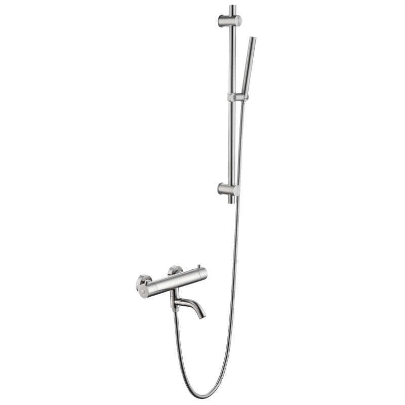 Mezclador termost&aacute;tico de ducha de ba&ntilde;o de acero inoxidable 304