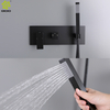Baño de acero inoxidable 304 Mezclador de agua fría y caliente en la pared Ducha Grifo de baño y ducha