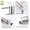 Mezclador de lavabo bidet cepillado de acero inoxidable 304 grifos monomando para grifo de lavabo de baño