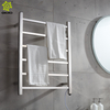 Accesorios de baño de fábrica 304 toallero calefactado montado en la pared cuadrado de acero inoxidable