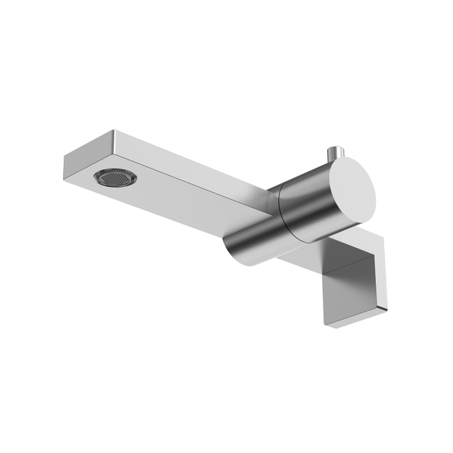 Grifo de lujo para montaje en pared de baño de níquel cepillado Ycfaucet de acero inoxidable 304