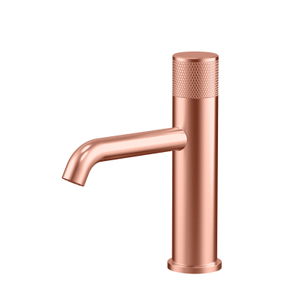 Grifo de lavabo de baño de oro rosa de cobre de acero inoxidable 304