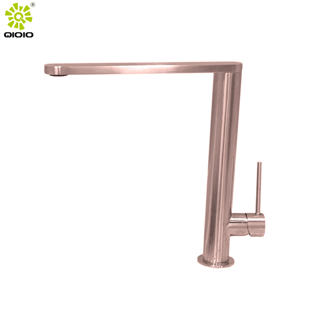 Grifo de la cocina del mezclador del cuarto de baño caliente y frío del acero inoxidable 304