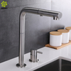 Acero inoxidable 304 extraiga el grifo de cocina frío y caliente