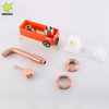 CUPC de alta calidad europea Venta caliente de oro rosa lavabos de baño grifo de pared de lujo grifos mezcladores de lavabo