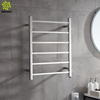 Accesorios de baño de fábrica 304 toallero calefactado montado en la pared cuadrado de acero inoxidable