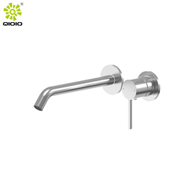 2021 nuevo producto 304 grifo de lavabo oculto de baño mixto frío caliente de acero inoxidable