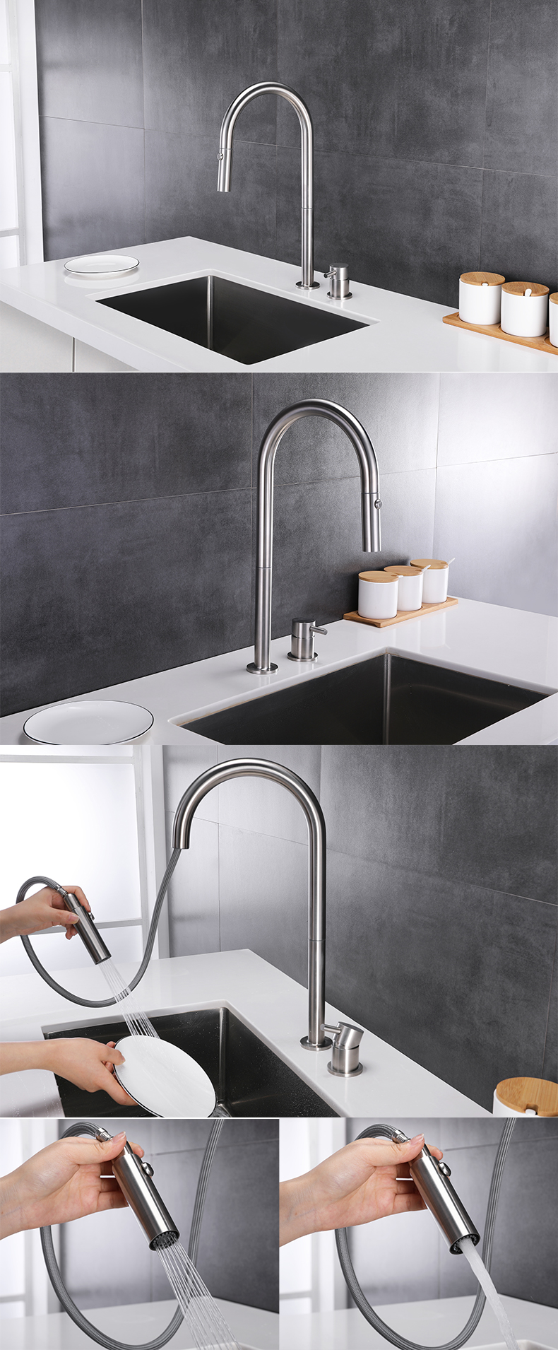 grifo de cocina monomando 