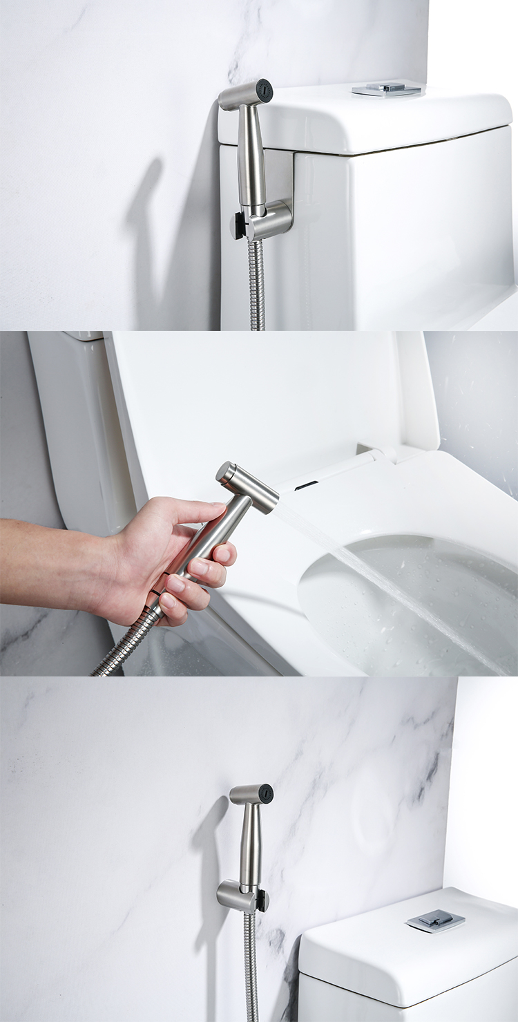 pistola rociadora de bid&eacute; para inodoro de mano