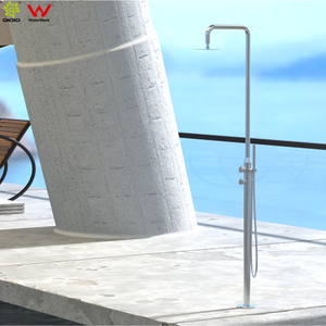 Watermark-ducha exterior de acero inoxidable 316L, mezclador de ducha exterior para jardín y playa, ducha independiente para piscina 