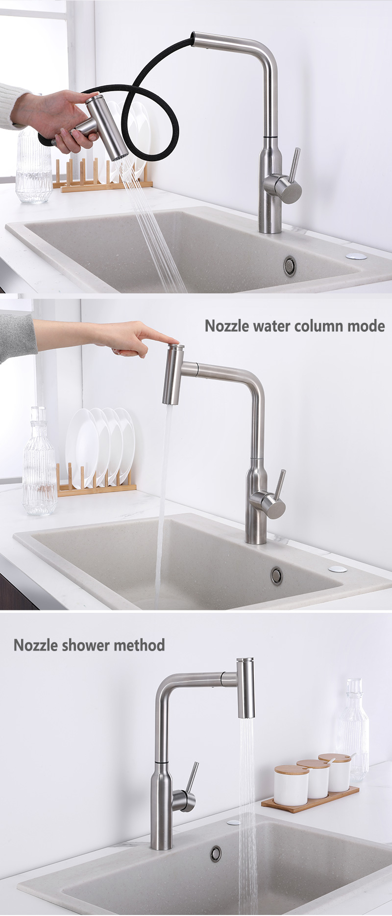 Touch Sensor Cocina Grifo