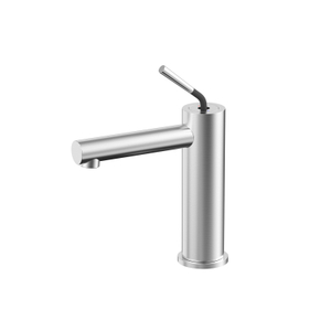 Grifos para lavabo de baño de un solo orificio de acero inoxidable 304