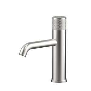 Grifo para lavabo de baño cepillado de acero inoxidable 304