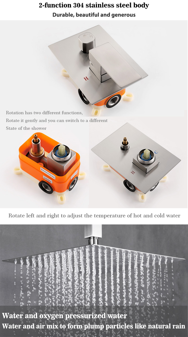 Juego de ducha oculto 