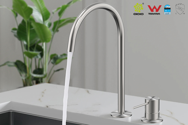 grifo de fregadero de acero inoxidable