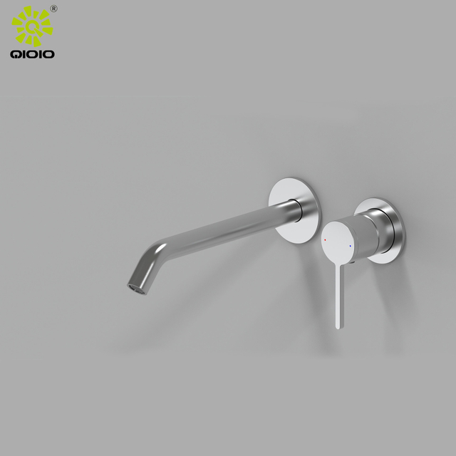 2021 nuevo producto 304 grifo de lavabo oculto de baño mixto frío caliente de acero inoxidable