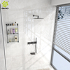 Nuevo producto 304 conjunto de mezclador de ducha de baño caliente y frío montado en la pared de acero inoxidable
