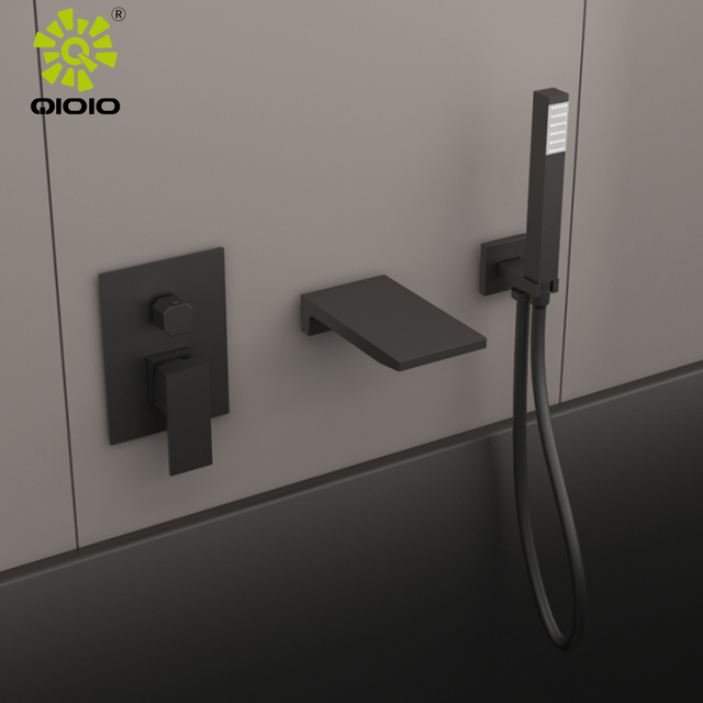 Grifo de ducha de cascada de baño de acero inoxidable 304