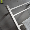 Accesorios de baño de fábrica 304 toallero calefactado montado en la pared cuadrado de acero inoxidable
