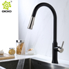 Grifo de fregadero de cocina extraíble de acero inoxidable 304