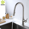 Grifo de fregadero de cocina extraíble de acero inoxidable 304