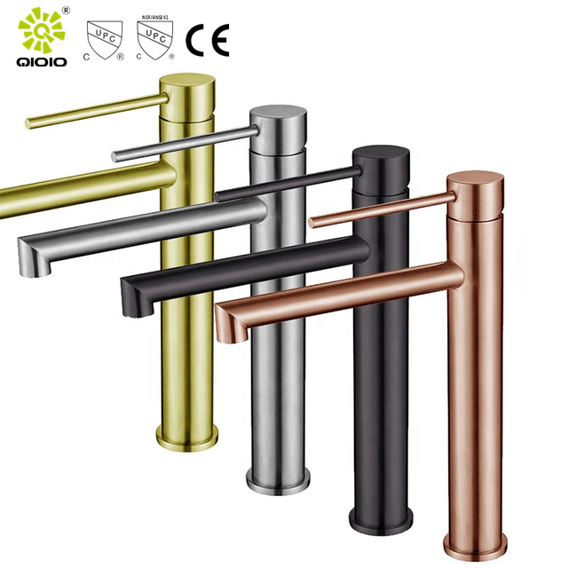 CUPC Lavado de cara Moderno Dometic Baño Grifo de baño de acero inoxidable 304 cepillado