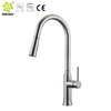 Grifo de fregadero de cocina extraíble de acero inoxidable 304