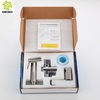 Juego de rociador de bidé portátil de mano cromado Shattaf de baño de acero inoxidable 304 para inodoro