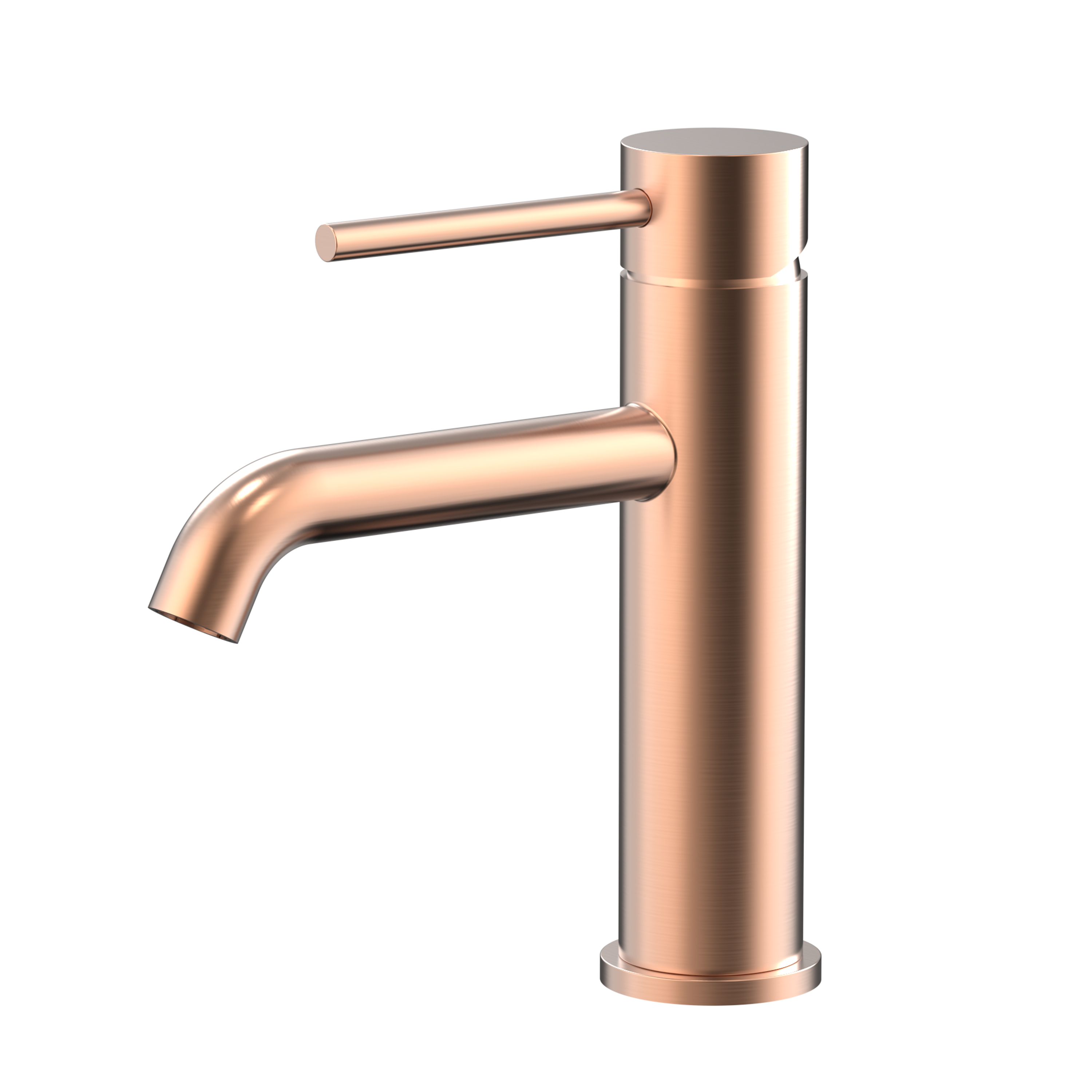 Grifo para fregadero de recipiente de acero inoxidable, oro rosa, cobre agrio