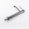 Grifos de cintura alta para lavabo de baño gris pistola de acero inoxidable 304 de alta calidad con certificación CUPC