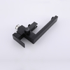 CUPC-grifos cuadrados de alta calidad para bañera, de acero inoxidable 304, color negro mate, multifuncional, para suelo de baño, ducha, bañera independiente 