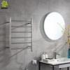 Accesorios de baño de fábrica 304 toallero calefactado montado en la pared cuadrado de acero inoxidable