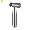 Juego de rociador de bidé portátil de mano cromado Shattaf de baño de acero inoxidable 304 para inodoro