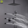 Gran oferta de alta calidad, acero inoxidable 304, latón, 3 funciones, mezclador termostático oculto, grifos de baño y ducha