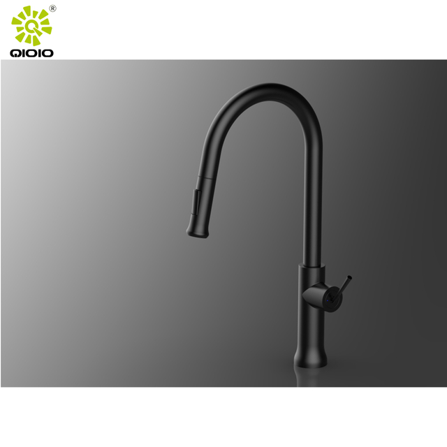 Grifo de calidad de diseño europeo 304 acero inoxidable caliente frío mezclado extraíble grifo del fregadero de la cocina
