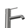 Grifo contemporáneo para lavabo de baño de níquel cepillado de acero inoxidable 304