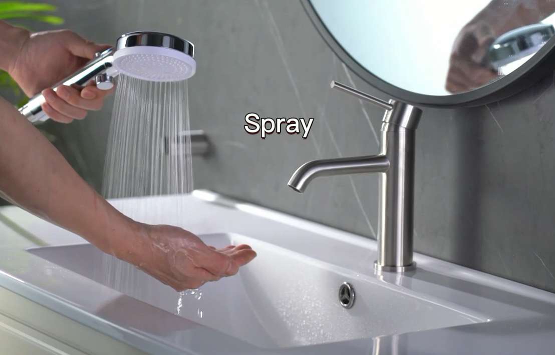 Grifo mezclador para lavabo 