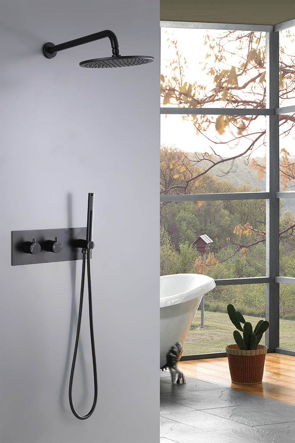 Ducha de marca de agua