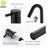 Grifo de lavabo de baño frío y caliente de acero inoxidable 304