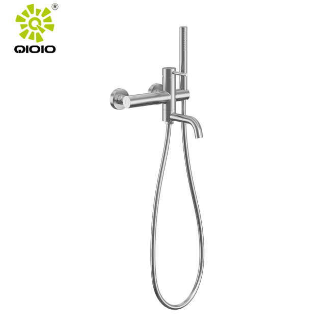 Grifo de ducha de bañera de baño de acero inoxidable 304