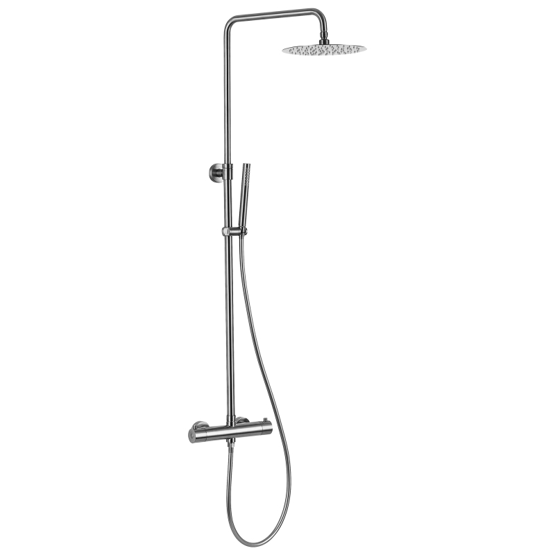 Mezclador termost&aacute;tico de ducha de ba&ntilde;o de acero inoxidable 304