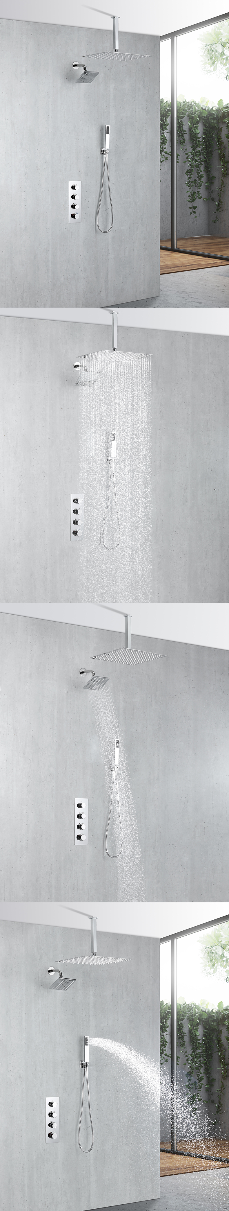 mezclador termost&aacute;tico de ducha 