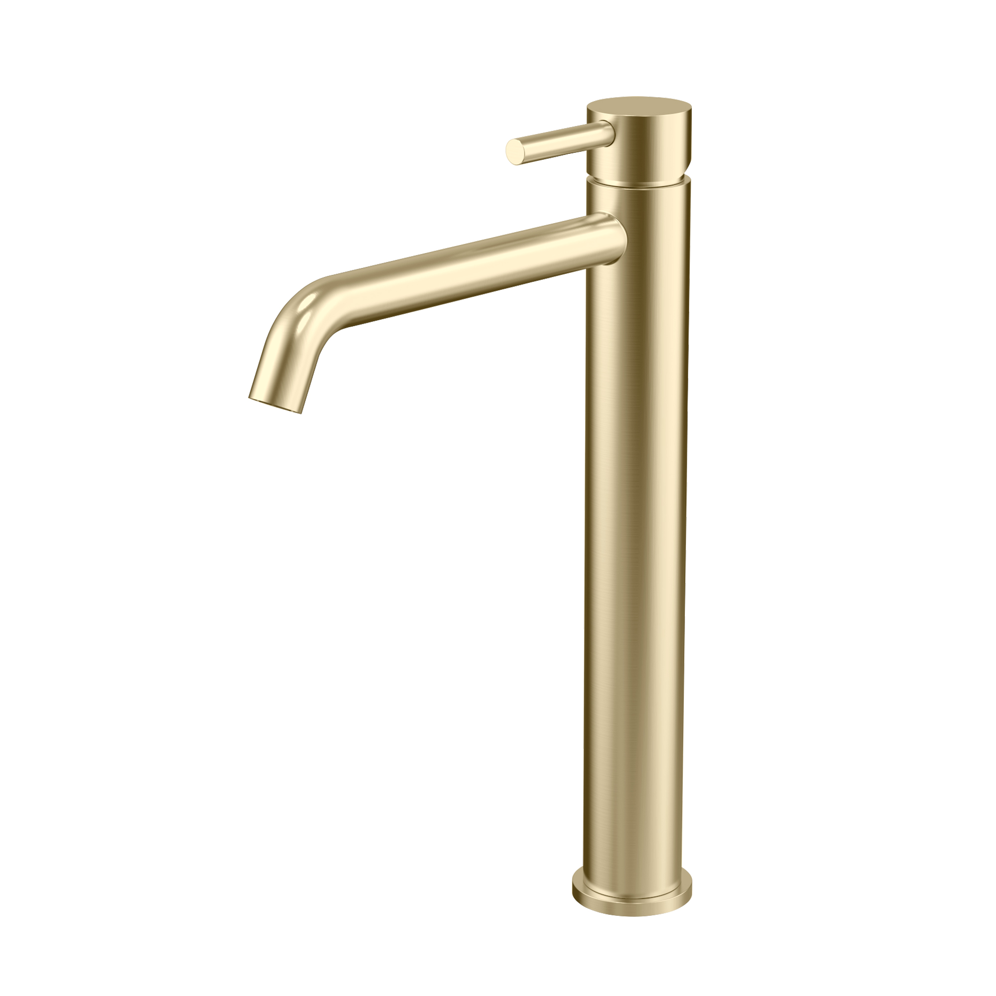 grifo de ba&ntilde;o de n&iacute;quel cepillado