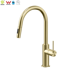 Grifo de cocina extraíble/abajo con pulverizador extraíble, grifo con marca de agua de acero inoxidable 316L